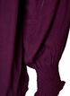 Blouse met ruches kraag en plooien, Paars, Packshot image number 3