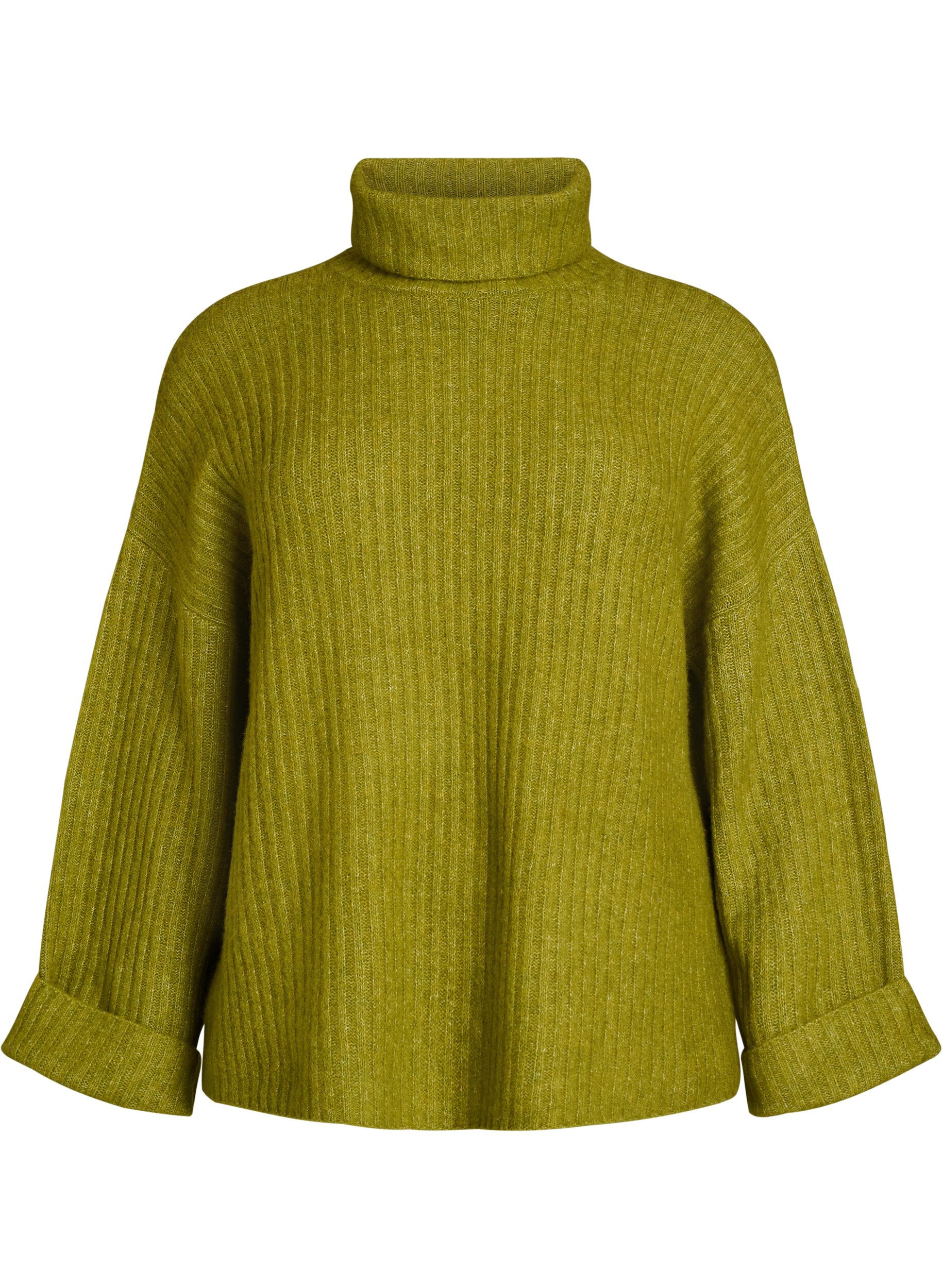 Gebreide top met col