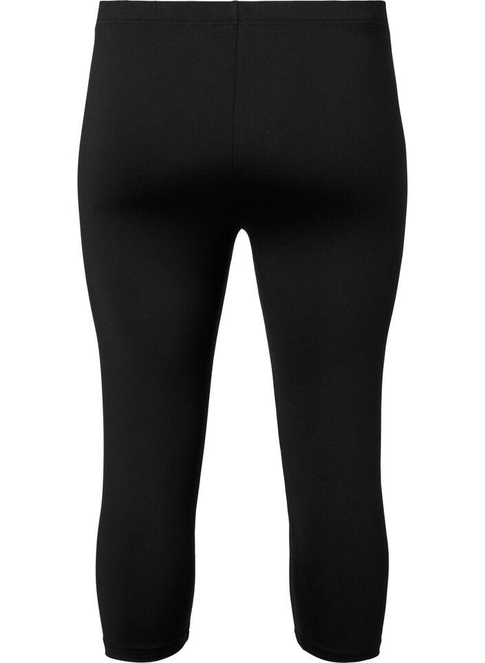 2-pack van 3/4 leggings, Black / LEO AOP, Packshot image number 1