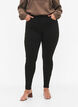 Stay black Amy jeans met hoge taille, Zwart, Model image number 3