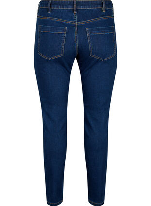 Slim-fit Emily jeans met normale taille, Dark blue, Packshot image number 1