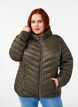 Lichtgewicht jas met capuchon, Groen, Model image number 0