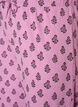 Katoenen pyjamabroek met hoge taille, Roze, Packshot image number 2