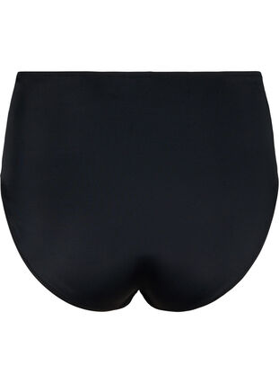 Bikinibroekje met hoge taille, Black, Packshot image number 1
