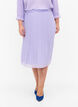 Geplooide midi rok, Lavender SOLID, Model image number 2