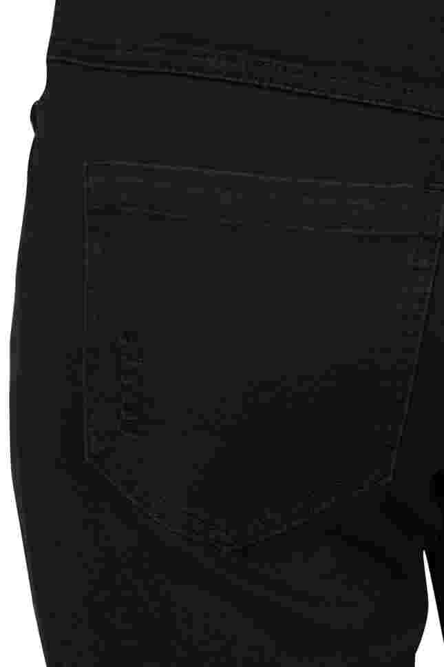 Slim-fit Emily jeans met normale taille, Black, Packshot image number 3