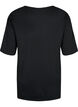 Oversized katoenen t-shirt met print, Black GOOD, Packshot image number 1
