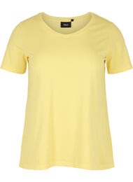 Basic T-shirt , Yellow Cream