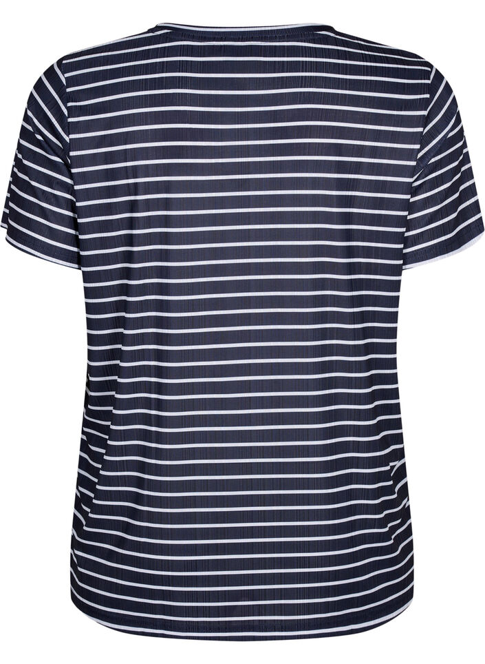 FLASH - T-shirt met strepen, Night S. W. Stripe, Packshot image number 1