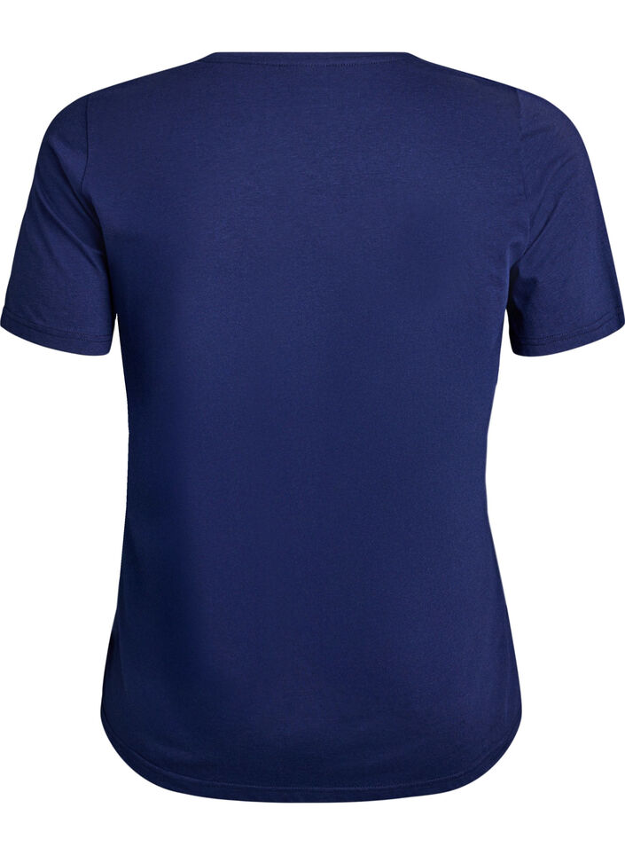 FLASH - T-shirt met print, Blauw, Packshot image number 1