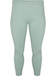 Basic legging in viscose, Groen