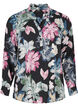 Blouse met lange mouwen en bloemenprint, Rose Flower AOP, Packshot image number 0