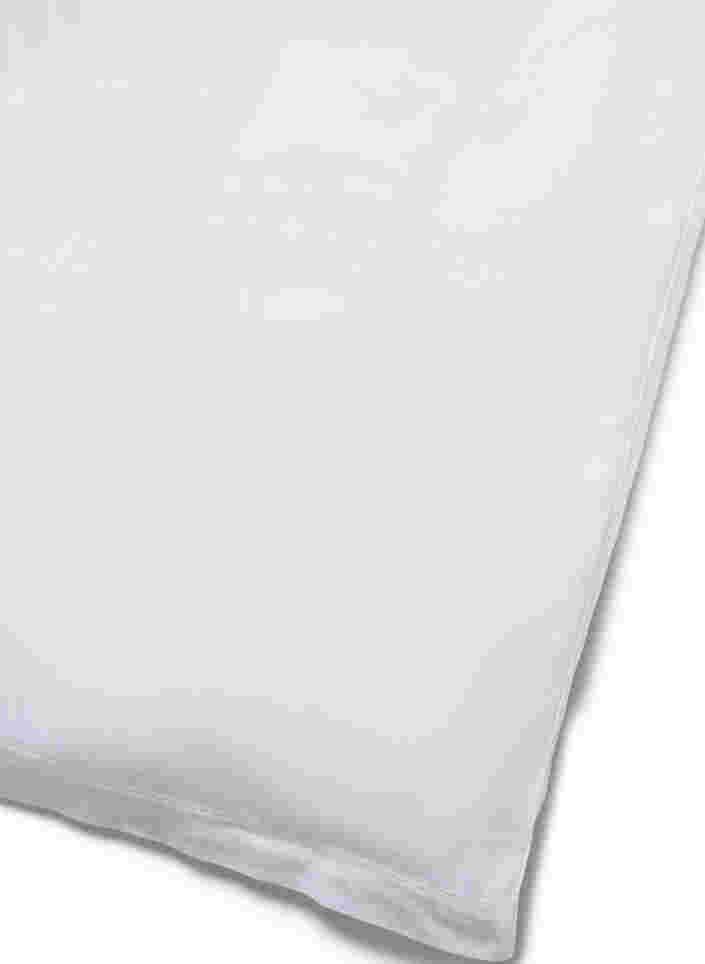 Beddengoed set van katoen in effen kleur, White Alyssum, Packshot image number 2