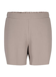 FLASH - Korte broek met losse pasvorm en zakken, Beige