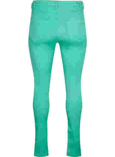Amy jeans met hoge taille en super slanke pasvorm, Holly Green, Packshot image number 1