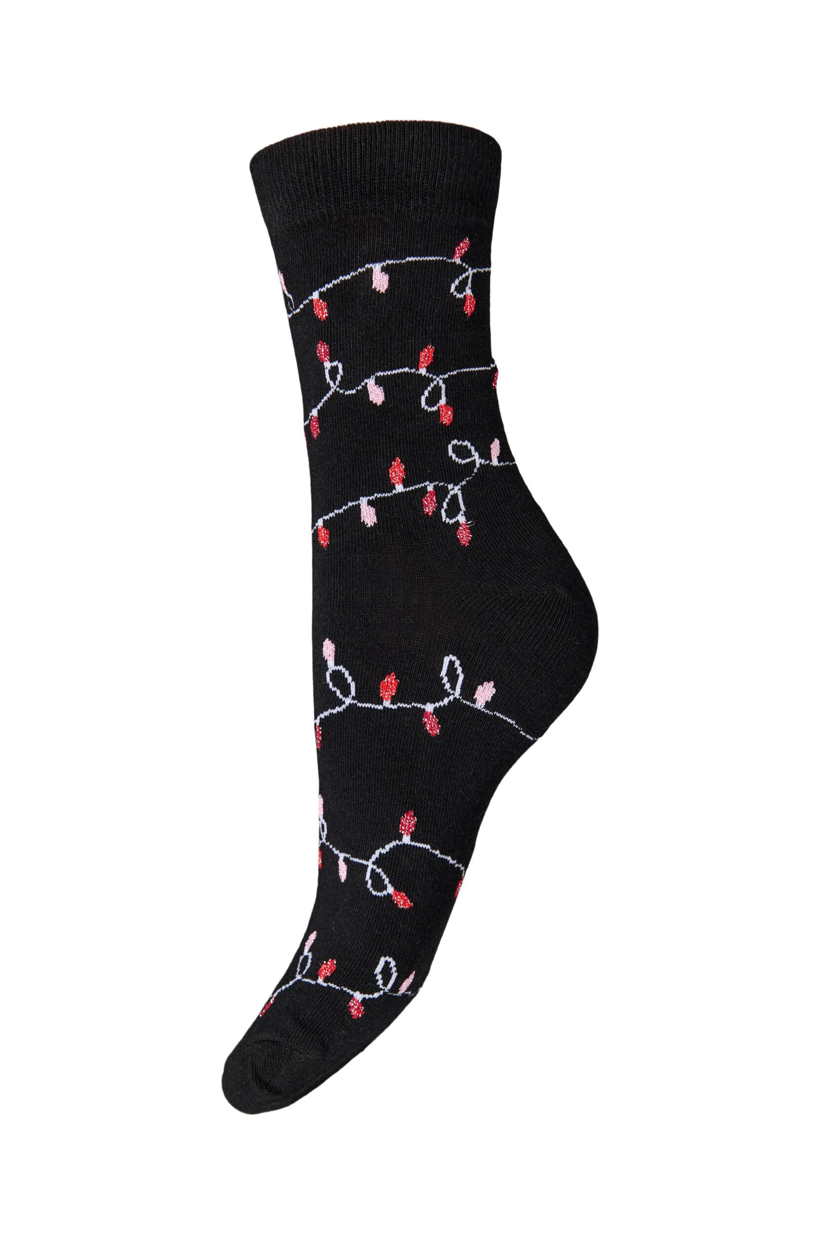 Zizzi2-pack kerstsokken, Rood, Packshot image number 3