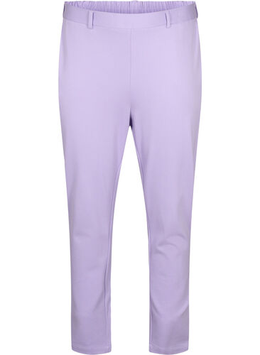 Cropped broek met zakken, Purple Rose, Packshot image number 0