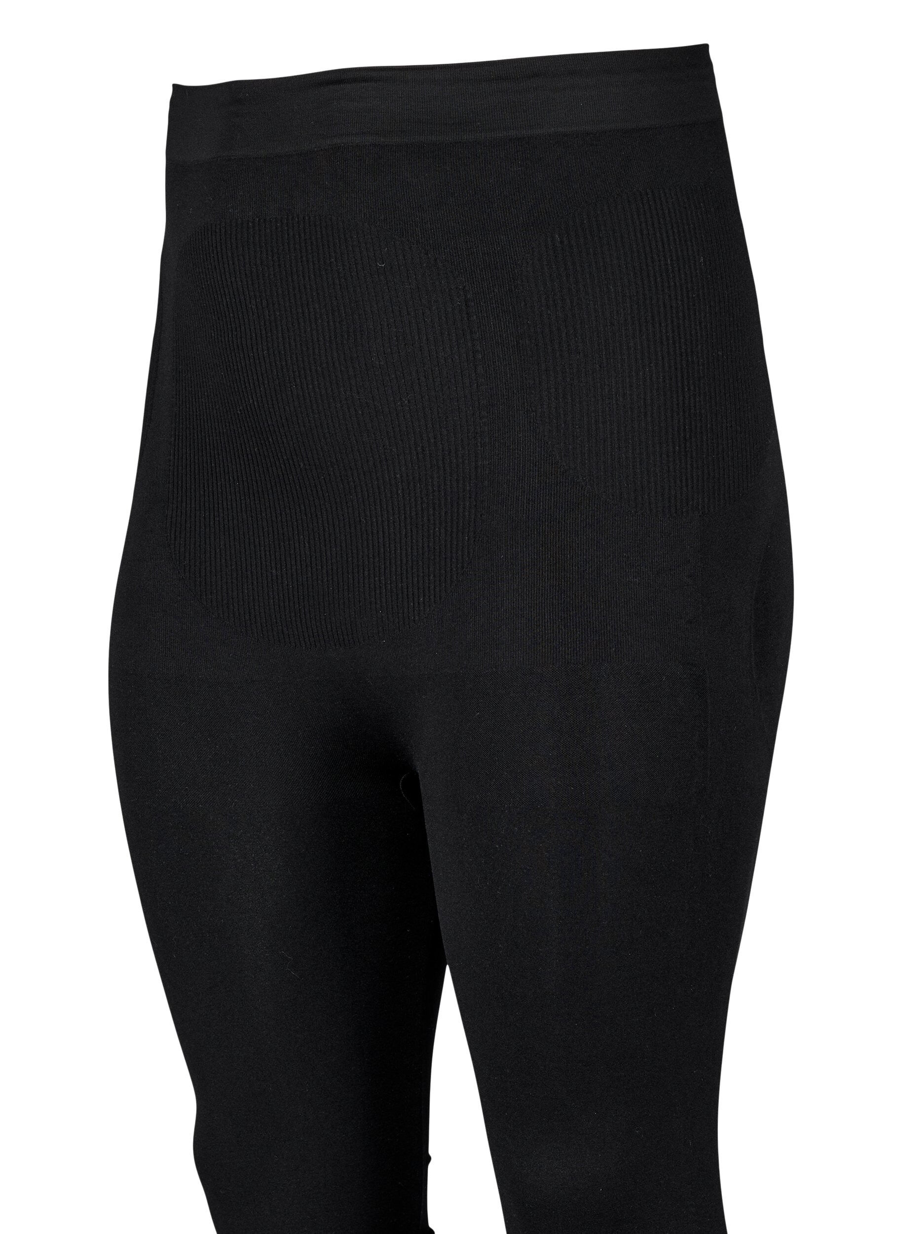 Zizzi Shapewear legging met hoge taille, Zwart, Packshot image number 3