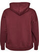 Hoodie met borstprint, Rood, Packshot image number 1