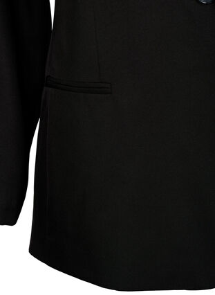 FLASH - Eenvoudige blazer met knoop, Black, Packshot image number 3
