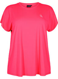 Trainings T-shirt met korte mouwen, Neon Diva Pink