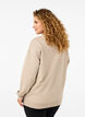 Sweatshirt met ronde hals, Simply Taupe, Model image number 1