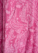 Katoenen jurk met korte mouwen en print, Roze, Packshot image number 3