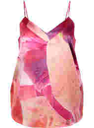 Pyjama top met patroon, Orange Pink AOP, Packshot