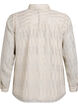 Shirt met glinsterend patroon, Vanille, Packshot image number 1