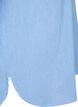 Overhemdblouse van katoen-linnenmix met knoopsluiting, Serenity, Packshot image number 3