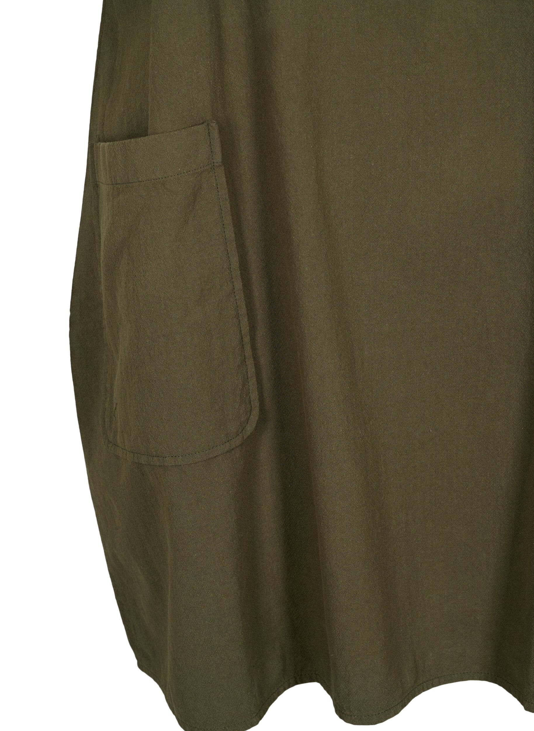 Zizzi FLASH - Tuniek met korte mouwen in katoen, Forest Night, Packshot image number 3