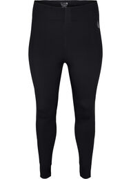 Korte sportlegging met zak, Zwart