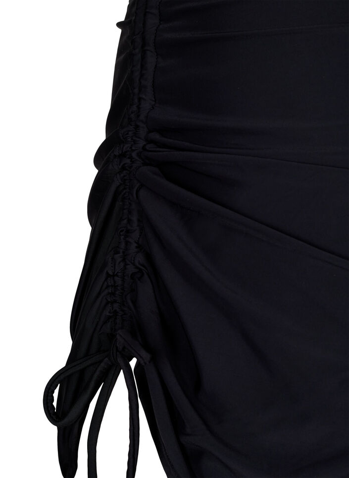 Bikinirok met vastzittende slip, Zwart, Packshot image number 3