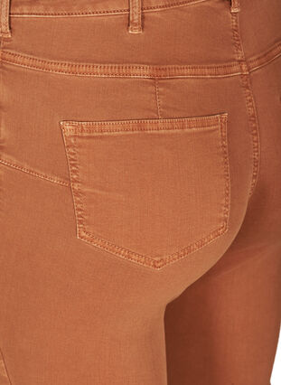 Super slim fit Amy jeans met hoge taille, Brown ASS, Packshot image number 3