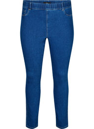 Jeggings met hoge taille, Blauw