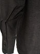 Losse shirt met V-hals, Zwart, Packshot image number 3