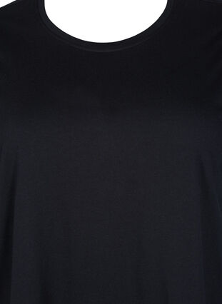 FLASH - 2-pack T-shirts met ronde hals, Black/Black, Packshot image number 3