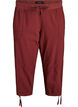 Katoenen Capri-broek, Rood, Packshot image number 0
