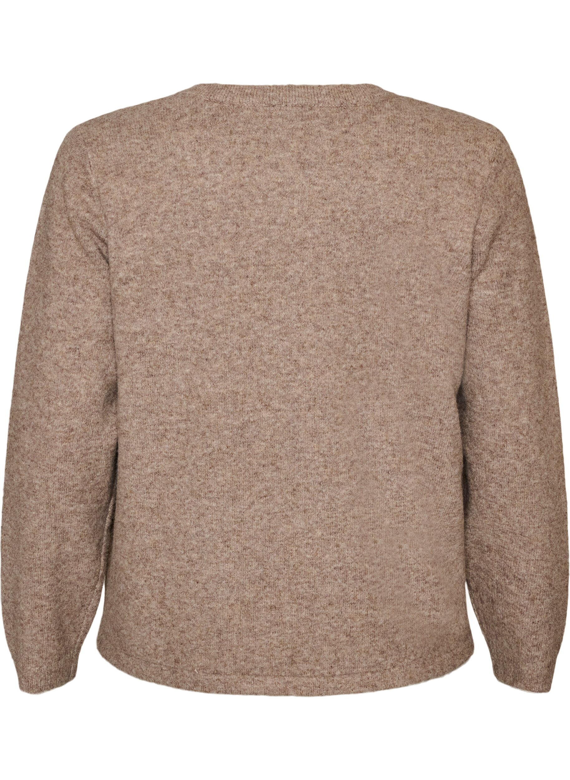 ZizziCardigan met knoopsluitingen, Beige, Packshot image number 1