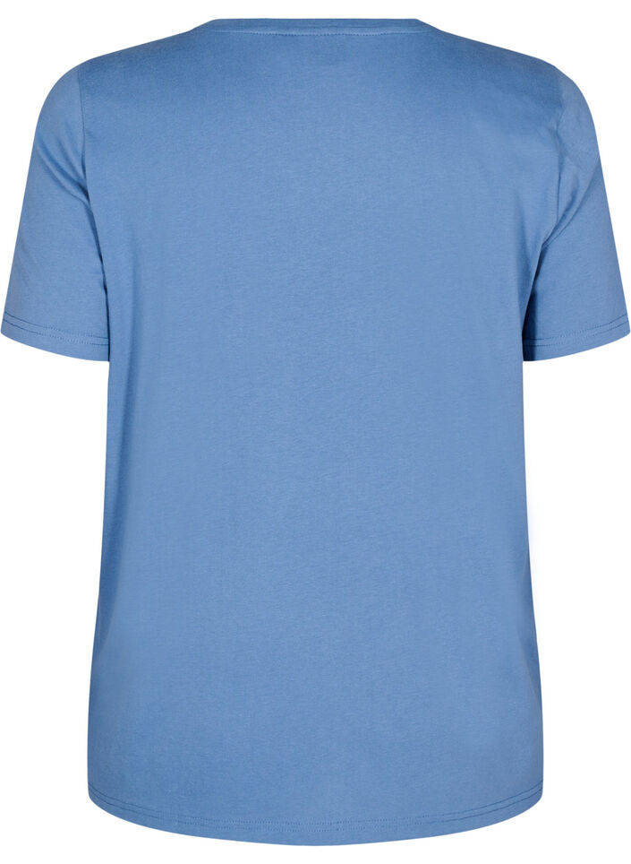 FLASH - T-shirt met motief, Blauw, Packshot image number 1