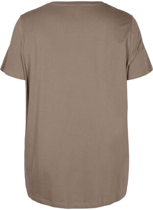Oversized pyjama t-shirt met biologisch katoen, Falcon Text, Packshot image number 1