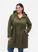 Waterdichte parka met afneembare capuchon, Forest Night, Model image number 0