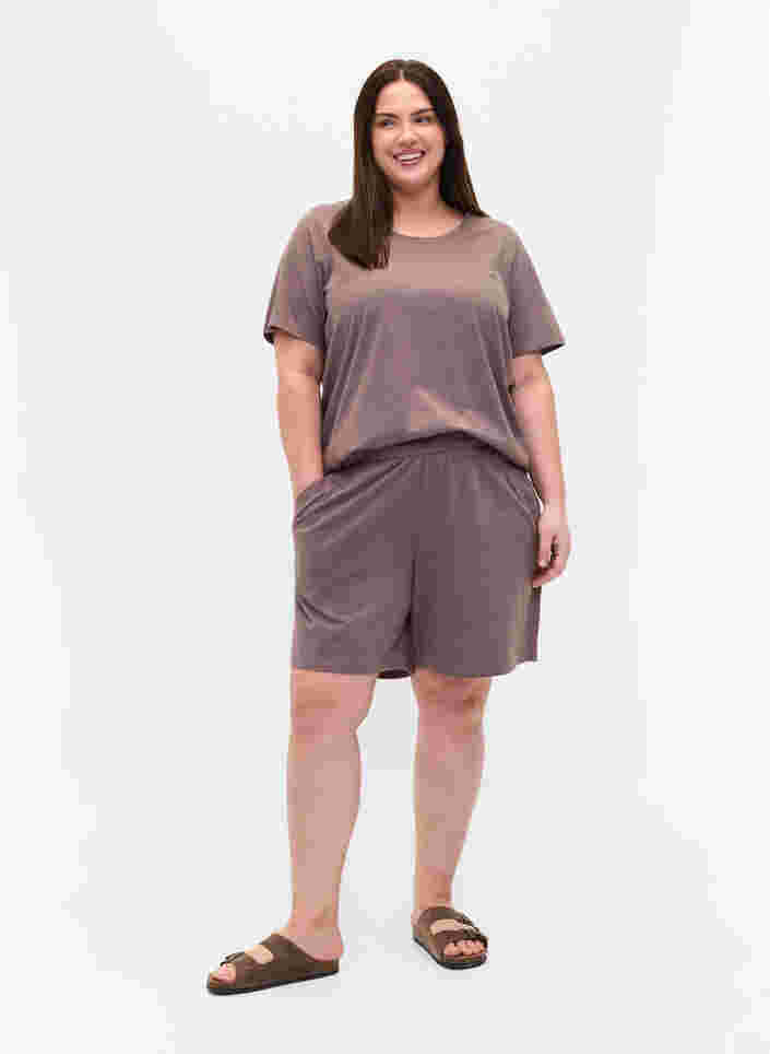 Losse shorts met zakken, Sparrow Mel., Model image number 3