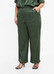 Broek met structuurpatroon, Duck Green, Model image number 2