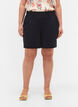 Korte broek met zakken en losse pasvorm, Blauw, Model image number 4