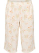 Culotte broek met print, Vanille, Packshot image number 0