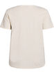 T-shirt met print, Vanille, Packshot image number 1
