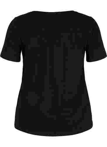 Basic t-shirt, Black, Packshot image number 1