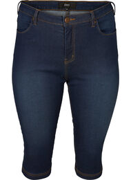 Slim fit Emily capri jeans, Blauw