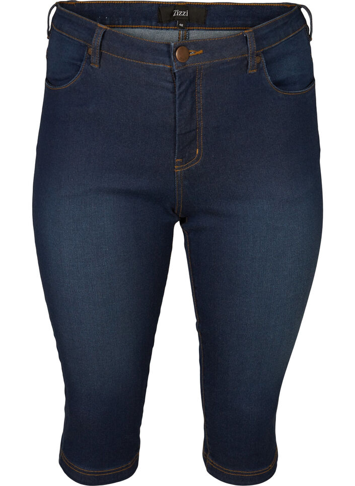 Slim fit Emily capri jeans, Blauw, Packshot image number 0